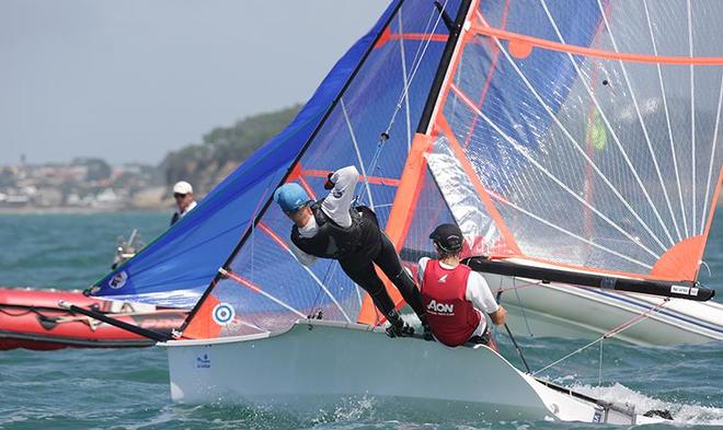 29er - Oceanbridge - Sail Auckland 2016, Day 3 ©  Will Calver - Ocean Photography http://www.oceanphotography.co.nz/